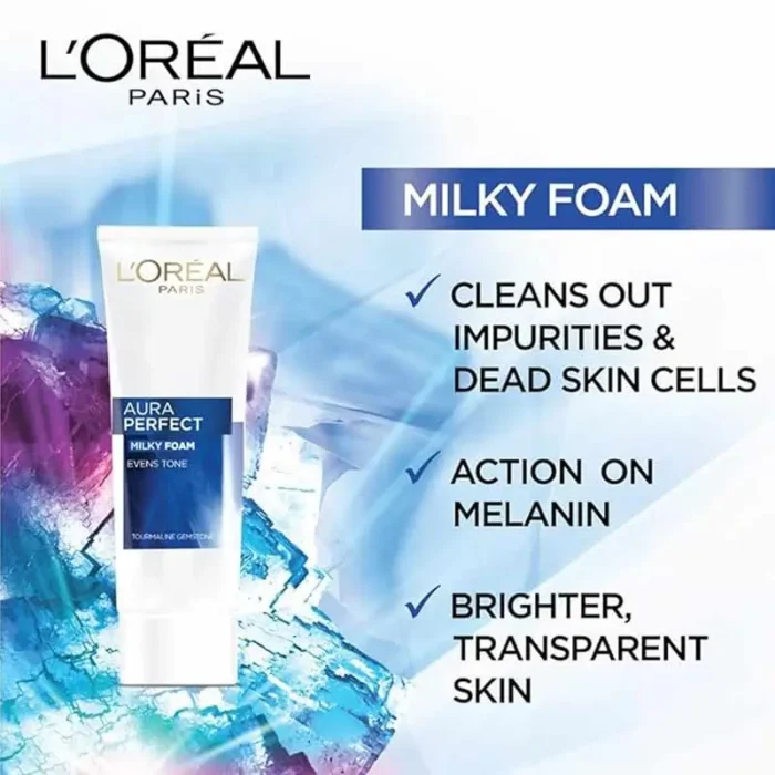 loreal-face-wash-aura-perfect-milky-foam-2
