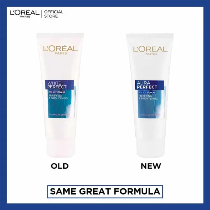 loreal-face-wash-aura-perfect-milky-foam
