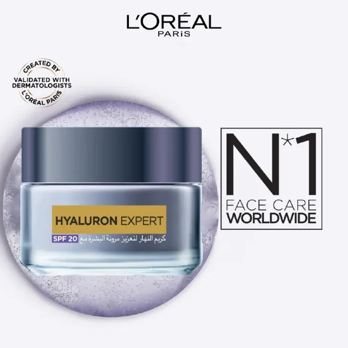 Loreal Cream Hyaluron Expert (Day SPF 20) - 50ml - Image 3