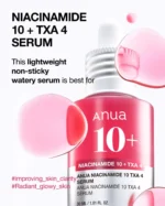 Anua Niacinamide 10% + TXA 4% - Dark Spot Correcting Serum - 30ml - Image 3