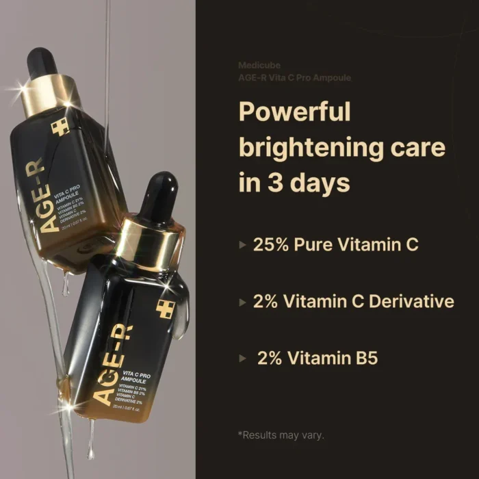 Medicube AGE-R Vita C Pro Ampoule - 20ml - Image 2