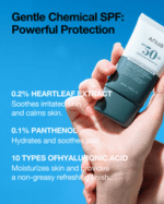 Anua Sunscreen Heartleaf Silky Moisture - 50ml - Image 4