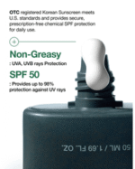 Anua Sunscreen Heartleaf Silky Moisture - 50ml - Image 6