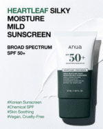 Anua Sunscreen Heartleaf Silky Moisture - 50ml - Image 3